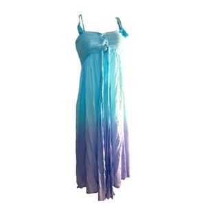 Tiare Hawaii tie dye dress large